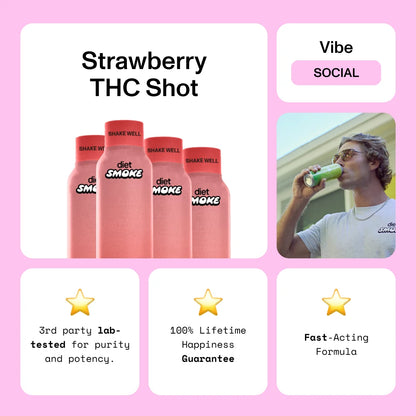 Strawberry THC Shot